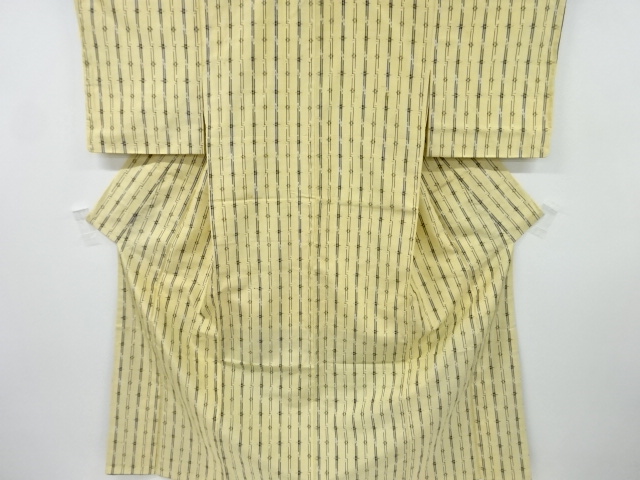 アンティーク　本場琉球絣手織り紬着物（材料）